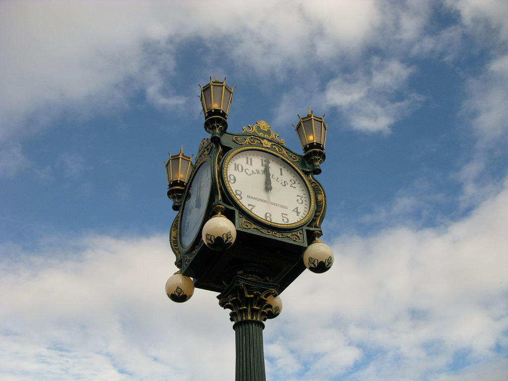 Seattle Street Clock Inventories, 1920s - ba-kground