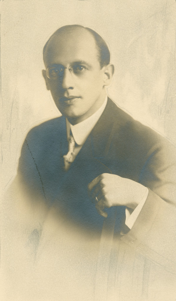 Julius Webster Augustine in undated photo c1920. From Sara McMullen. (Full Size)