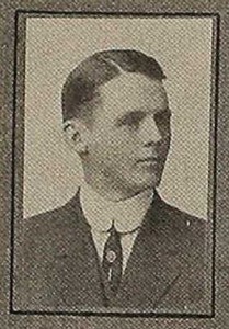 Walter A. Monson from the University of Nebraska 1910 yearbook, page 30.