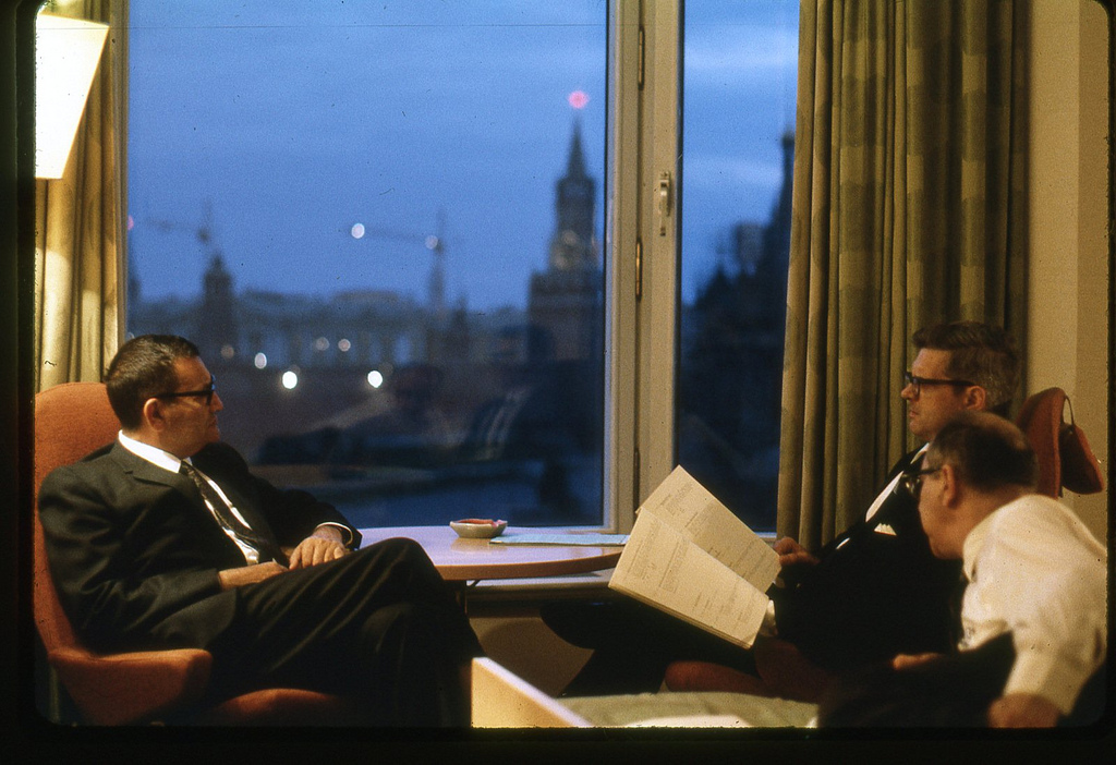 US IEC in Rossiya Hotel Room, 1969