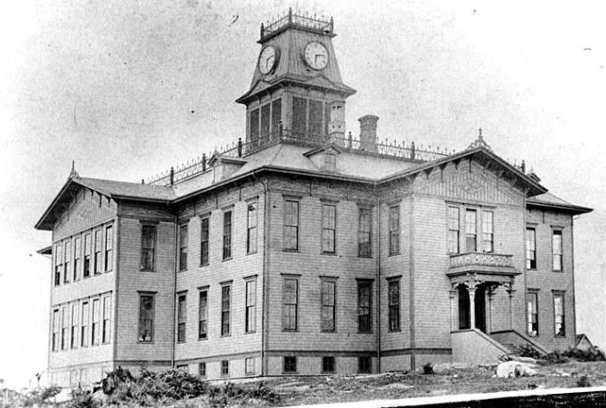 Central School in about 1885